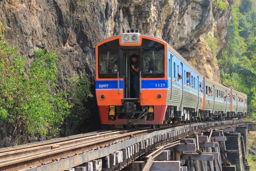 From Bangkok: Historical Day Tour to River Kwai - Riding the original Death Railway track