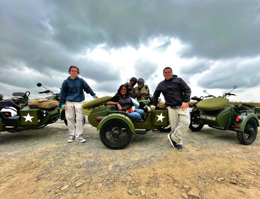 From Bayeux: Half-Day Normandy WWII Sidecar Tour - Arromanches and the artificial harbor