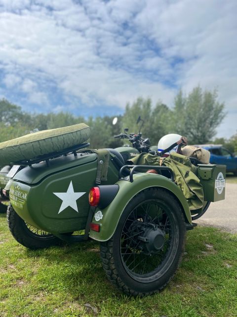 From Bayeux: Half-Day Normandy WWII Sidecar Tour - The American Cemetery at Colleville-sur-Mer