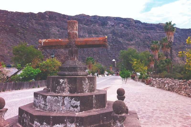 From Loreto: Historical San Javier Mission Tour with Lunch - Arriving in a village of about 150 people