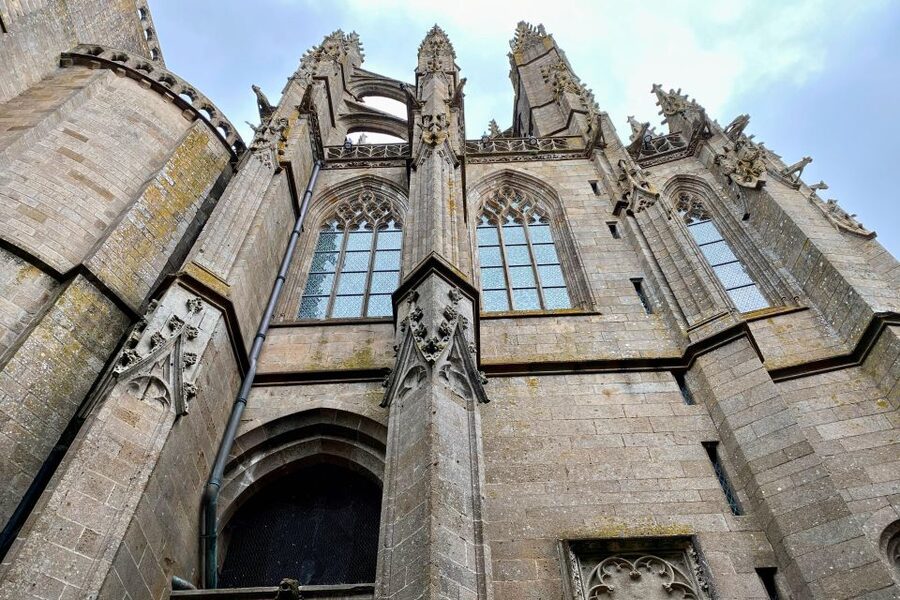 From Paris: Private Mont Saint-Michel & Normandy D-Day Tour - Inside Mont Saint-Michel Abbey