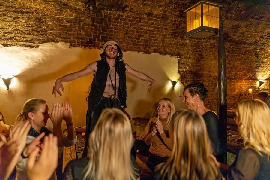From Prague: Medieval Dinner, Show, Castle and Brewery - Beer brewed over an open fire