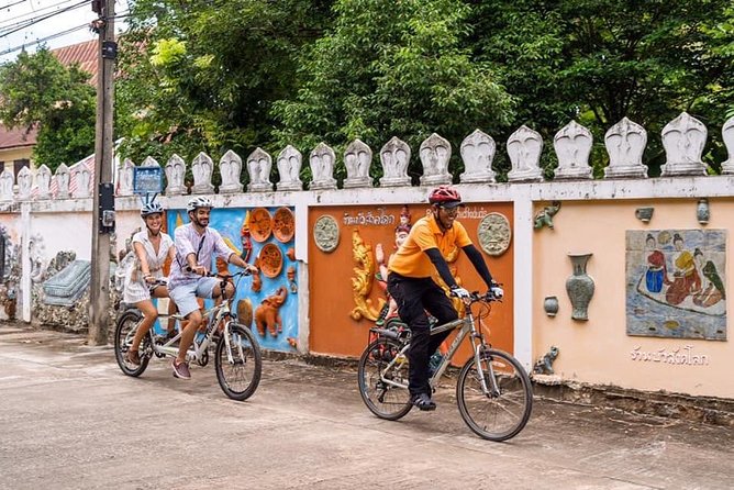 Full Day Cycling tour to Sukhothai Historical Park - The teak furniture factory and village life