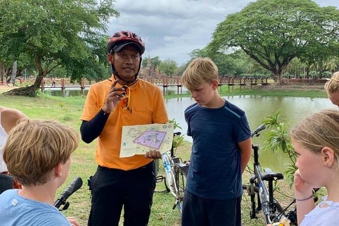 Full Day Cycling tour to Sukhothai Historical Park - Wat Si Chum and the giant seated Buddha