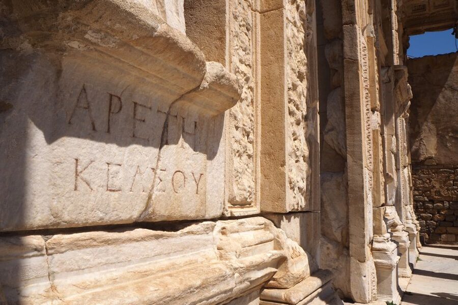 Full-Day Tour of Ancient Ruins in Ephesus from Izmir - Walking through Ephesus and the Library of Celsus