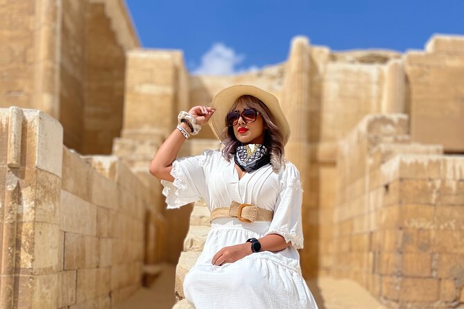 Full-Day Tour of Giza, Saqqara & Memphis –Ancient Egypt Discovery - Starting at the Pyramids of Giza