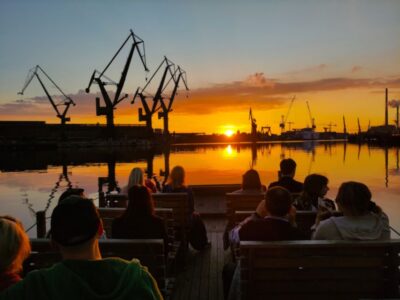 Gdańsk: Sunset Cruise on a Historic Polish Boat