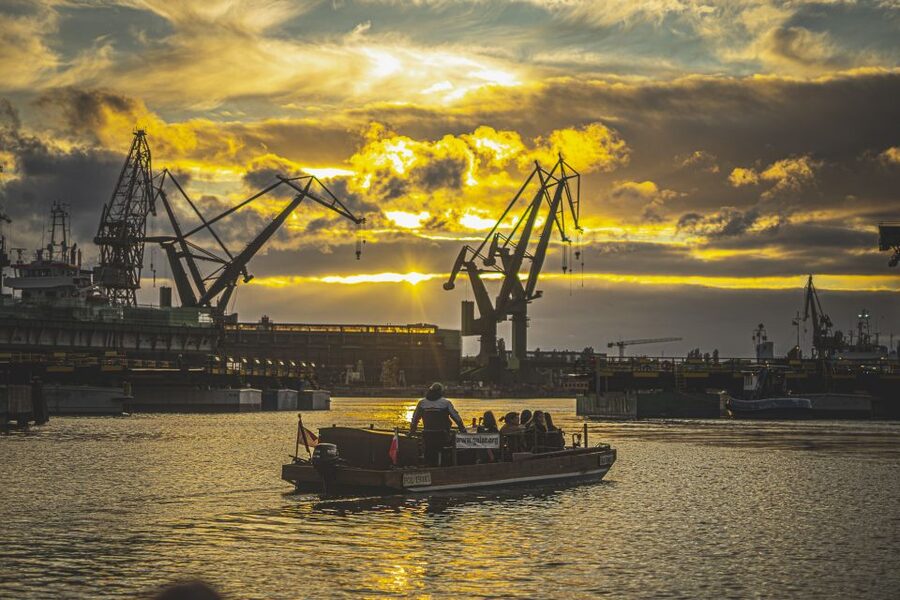 Gdańsk: Sunset Cruise on a Historic Polish Boat - Water gates, tenements, and the old harbor