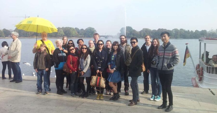 German Hamburg Historic City Center Pay-What-You-Want Tour - Local food around the historic port