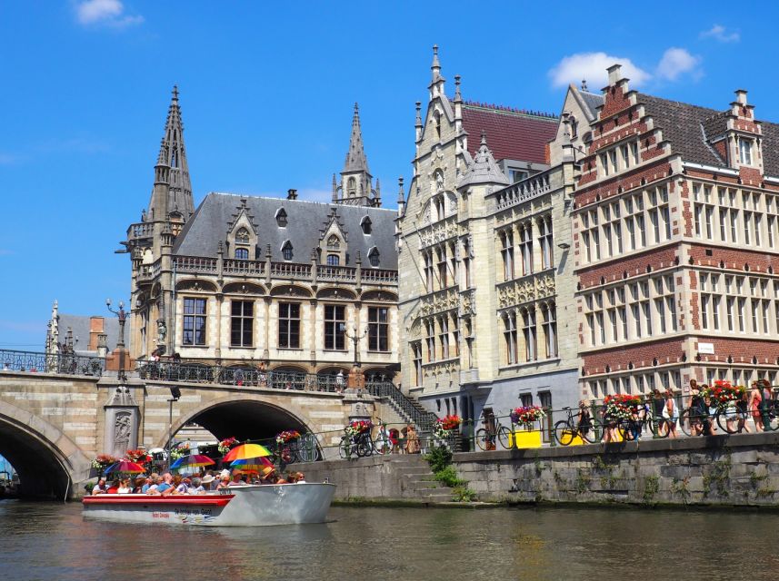 Ghent: 40 Minute Medieval Center Guided Boat Tour - Key points to know before you board