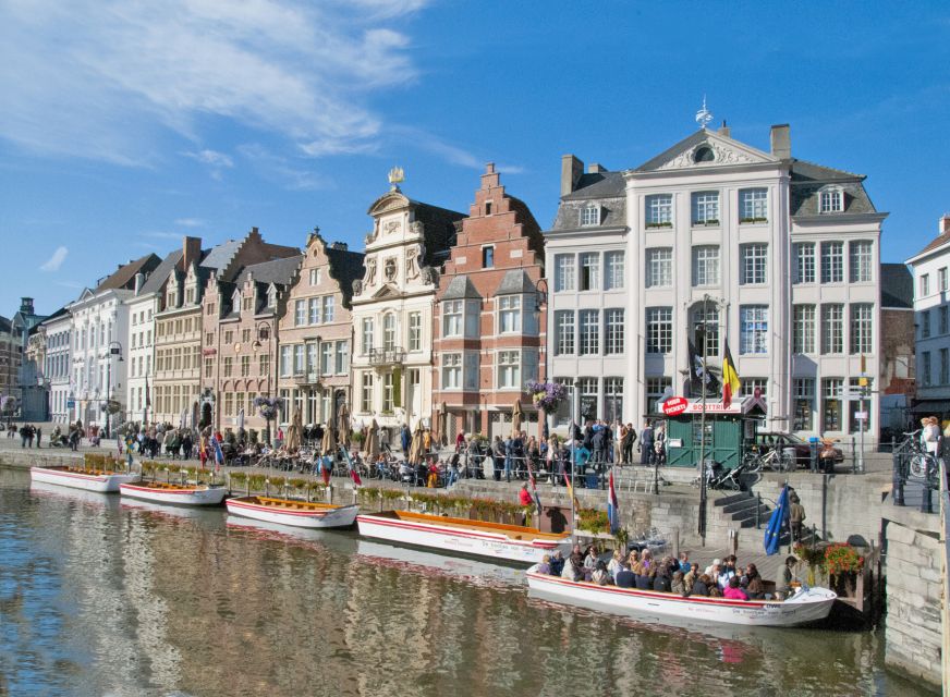 Ghent: 40 Minute Medieval Center Guided Boat Tour - The Prinsenhof and the story of Charles V