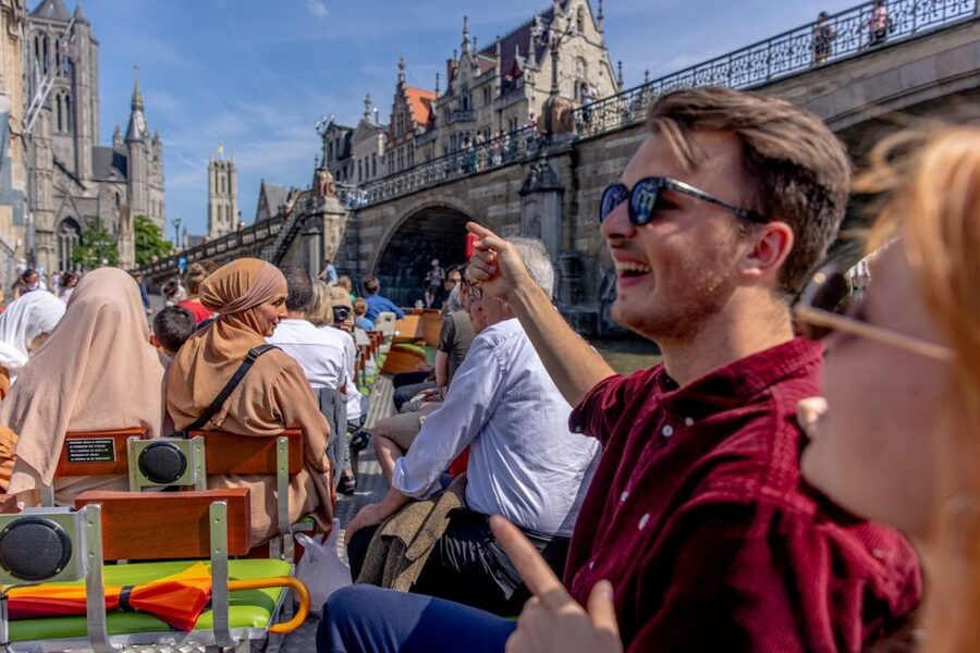 Ghent: 50-Minute Medieval Center Guided Boat Trip - How the 50-minute schedule works