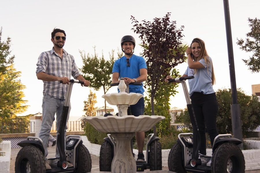 Granada: Historical City Center Guided Segway Tour - Sacromonte Abbey and the hillside views