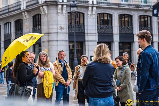 Guided Tour of Madrid of the Austrias and the Historic Center - Puerta del Sol starts with Madrid’s busiest pulse