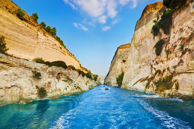 Half Day Ancient Corinth and Canal VR Audio Guided Tour - The Corinth Canal stop: 45 minutes with a big view