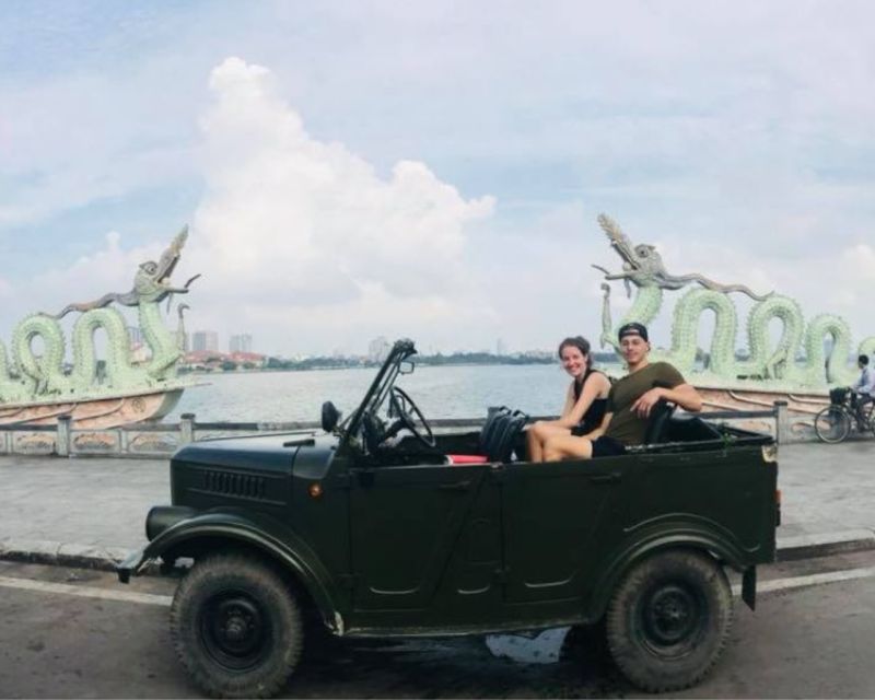 Hanoi: Historic Jeep Tour - Food, coffee, and a taste of local Hanoi