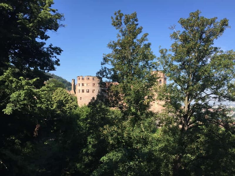 Heidelberg: Discover Heidelberg Castle – experience history up close - The Great Terrace and the Heidelberg view