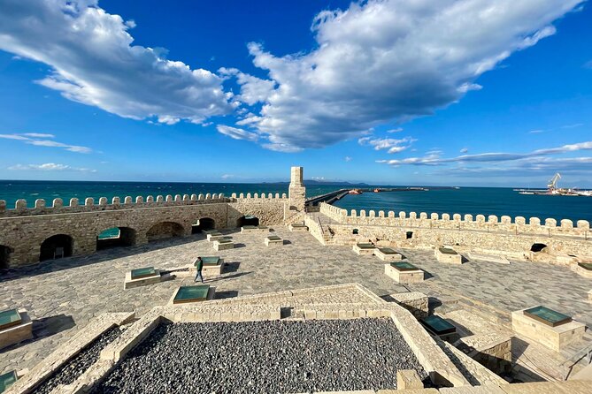 Heraklion Highlights: Knossos, Museum & Historic City Drive - Knossos: mythology, palace ruins, and practical timing