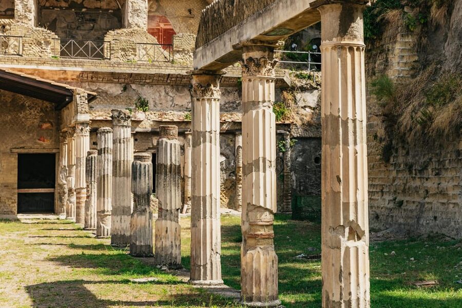 Herculaneum: Skip-the-Line Guided Tour with Archaeologist - Casa del Salone Nero and the Temple of the Augustales