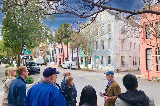 Hidden Alleyways and Historic Sites Small-Group Walking Tour - Rainbow Row, Charleston’s famous postcard