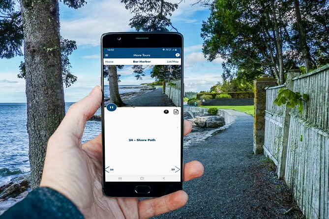 Historic Bar Harbor Self-Guided Walking Audio Tour Guide - The village green and Beatrix Farrand’s design