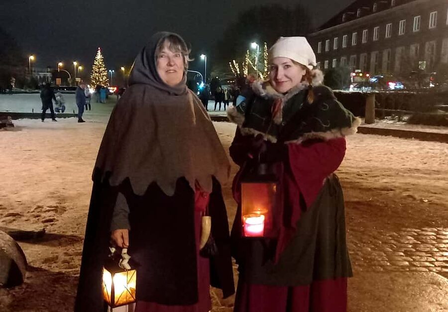 Historic Christmas tour of Lübeck - A surprise character rather than a fixed host