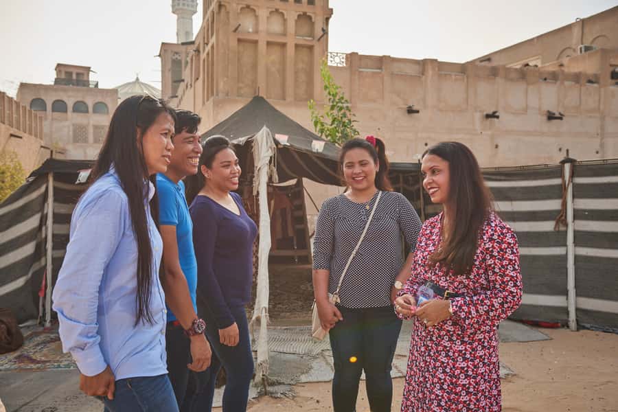 Historic Forts, Boats and Pearls of Old Dubai Walking Tour - Al Bastakiya and the first chapter of Dubai