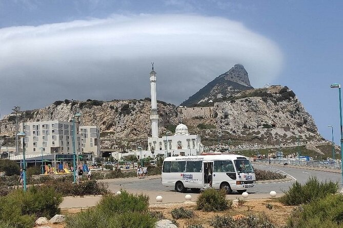 Historic Gibraltar Rock and St Michael's Cave Tour from Seville - Europa Point and the view toward Morocco