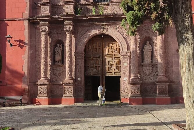 Historical and Cultural Walking Tour of San Miguel de Allende - Bellas Artes and the stories behind old doors