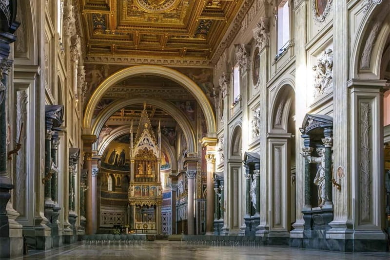Historical and Spiritual Jorney in Papal Basilicas - A bus ride brings you to San Giovanni in Laterano