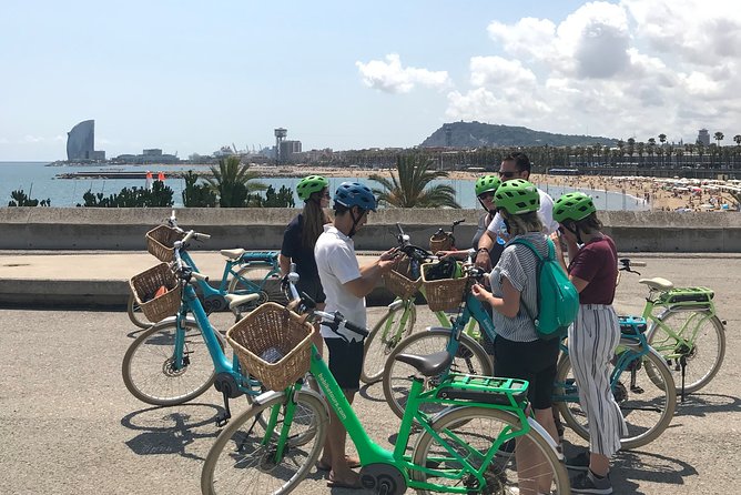 Historical Barcelona E-bike Guided Tour - Guides, group pace, and what the ride feels like
