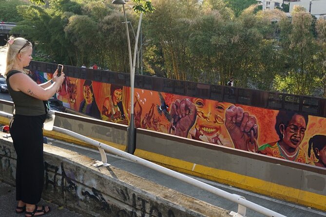 Historical Shared Tour Salsa, Graffiti & Resistance in Cali - Street art on Calle de la Escopeta and Túnel Mundialista
