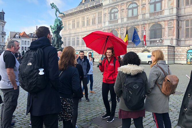 Historical Walking Tour: Legends of Antwerp - Hendrik Conscience Square and Carolus Borromeus Church