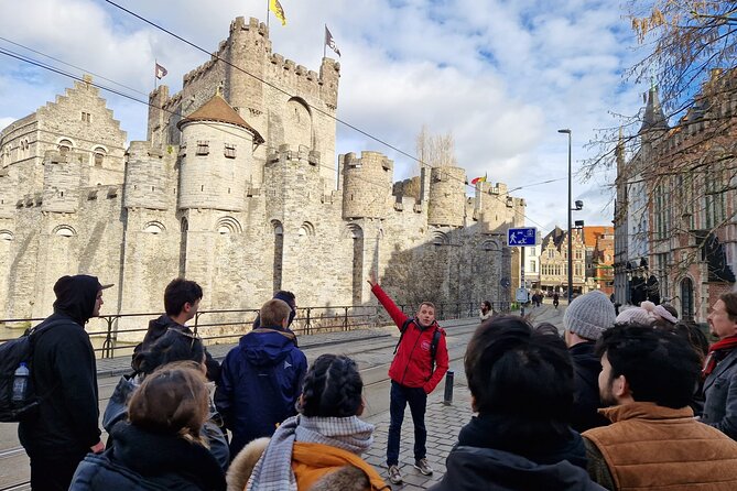 Historical Walking Tour: Legends of Gent - Starting beneath Ghent’s three towers at St Michael’s Bridge