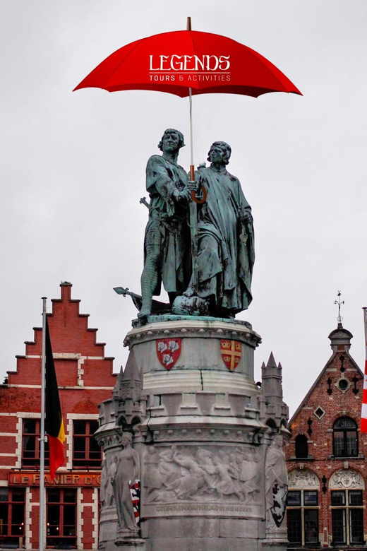 Historical Walking Tour: The Story of Bruges - by Legends - Markt and the medieval city center