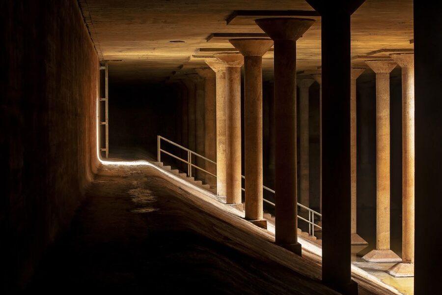Houston: Buffalo Bayou Park Cistern History Tour - The 17-second echo in action