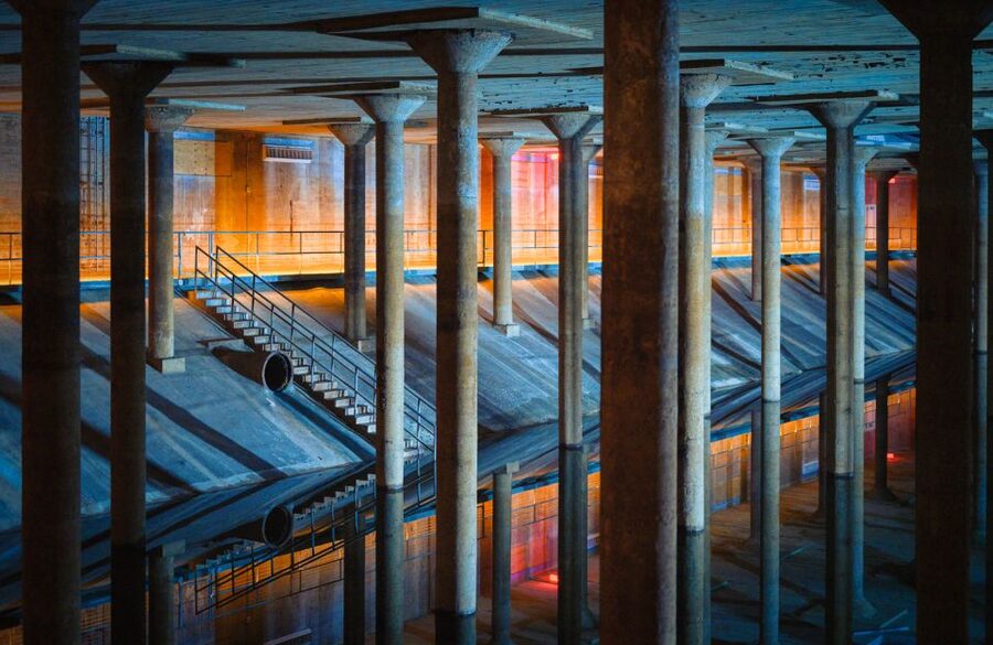 Houston: Buffalo Bayou Park Cistern History Tour - Why the columns and scale matter
