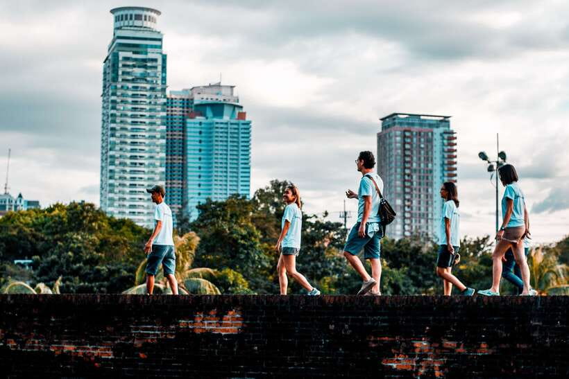Intramuros, Manila: Historical Bamboo Bike Tour - The cool towel and ice cream finish