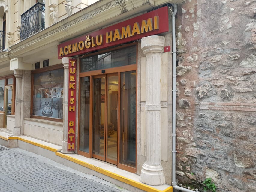 Istanbul: Acemoglu Historical Hammam Entry Ticket - Finding Acemoglu Hammam near Vezneciler