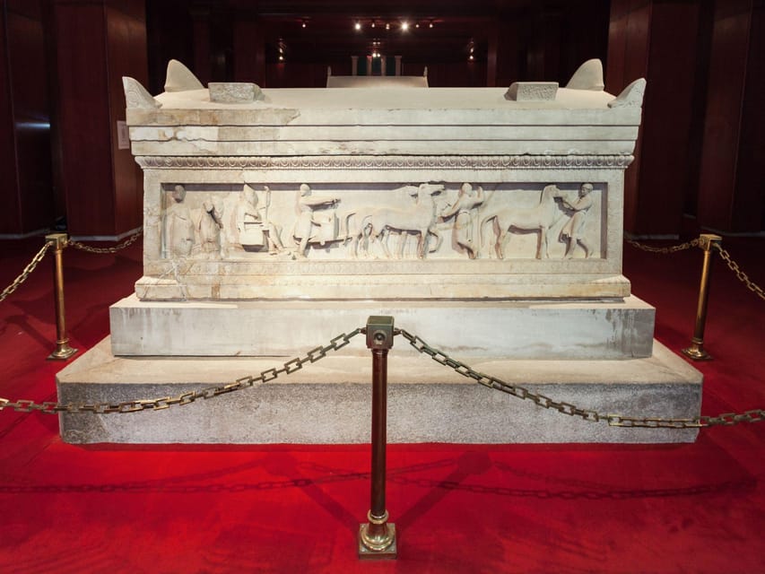 Istanbul Archaeological Museums Entry Ticket & Audio Guide - The Alexander Sarcophagus and the tomb displays