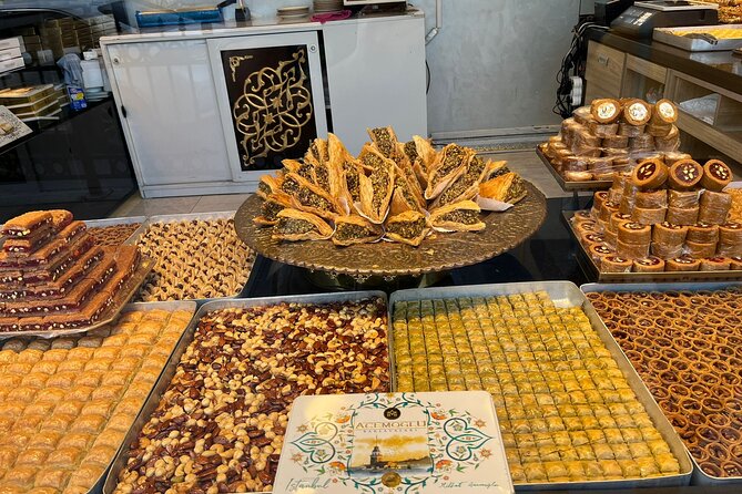 Istanbul Spice Market & Historic Centre Food Tour w/ 10 Tastings - The rooftop meal: mezze, bread, and kebab