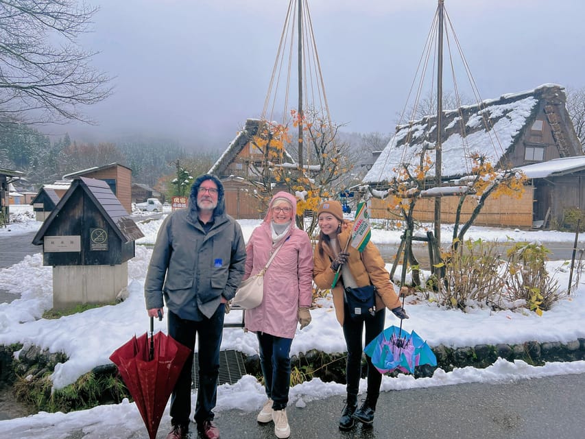 Kanazawa: World Heritage Shirakawa-go Morning Guided Tour - Food stops: Hida beef, pudding, and Doburoku ice cream