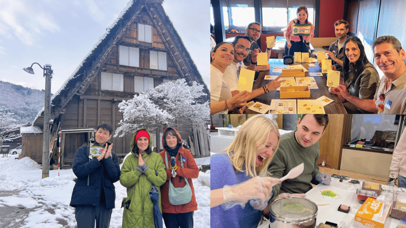 Kanazawa: World Heritage Shirakawa-go & Two Local Experience - Higashi Chaya District and Kanazawa gold leaf
