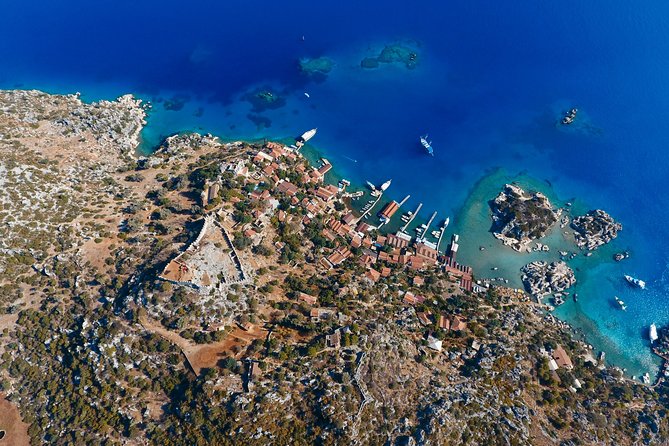 Kas: Kekova Island Sunken City & Historical Sites Boat Tour - Camlik is the final chance to swim