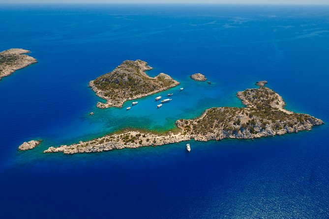 Kas: Kekova Island Sunken City & Historical Sites Boat Tour - A comfortable boat, with room to settle in