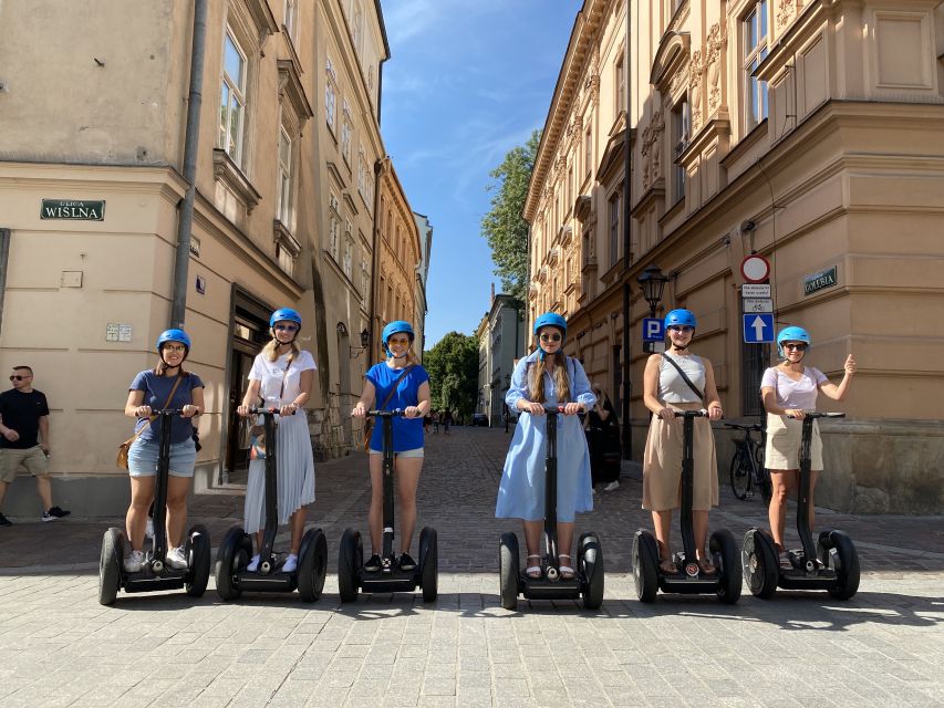 Krakow Old Town Segway Tour — 2H of History, Fun & Discovery - Learning the controls before the city ride
