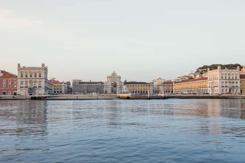 Lisbon: Daytime or Sunset Boat Cruise with History and Wine - Under the 25 de Abril Bridge