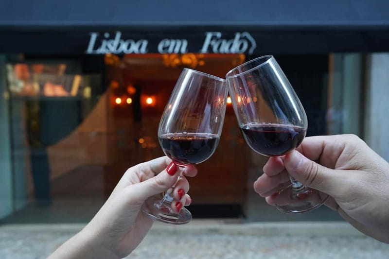 Lisbon: Live Fado Show with Port Wine in Historic Center - A central stop in Baixa Chiado