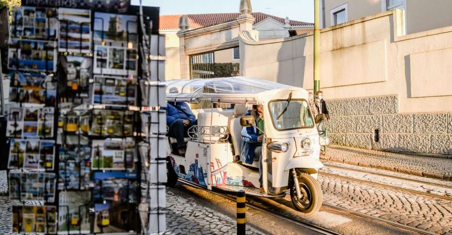 Lisbon: Private Historic Tour by Eco Tuk Tuk - The hilltop pause at Senhora do Monte