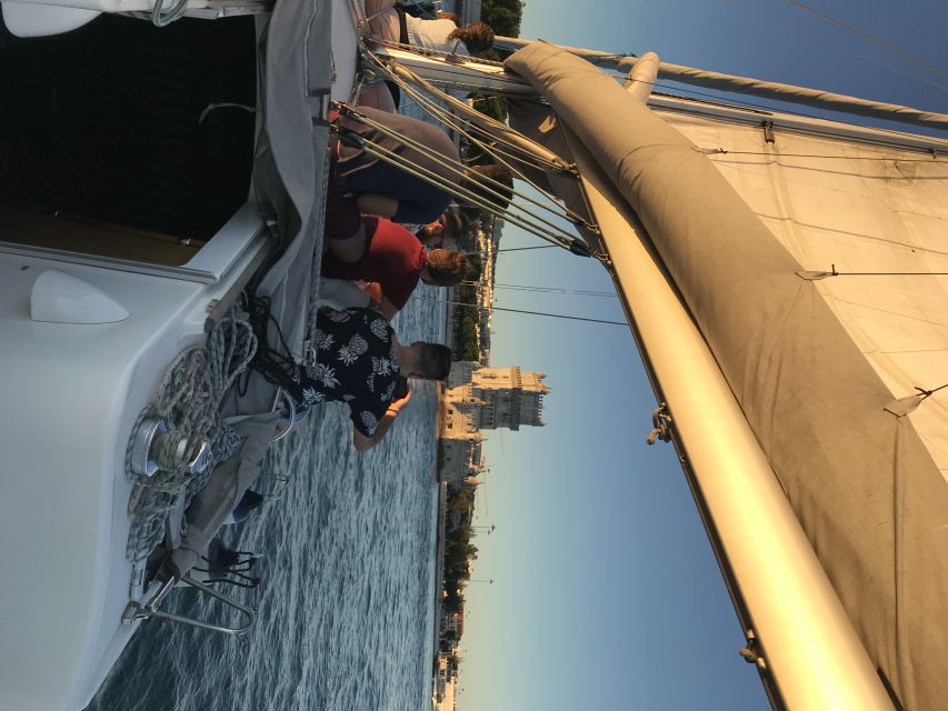 Lisbon Sunset Sailing – Small Group (max 10) Wine & History - Meeting Rui at Doca de Santo Amaro